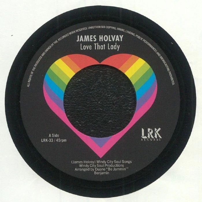 HOLVAY, James - Love That Lady - Vinyl (7") - Image 1 of 1