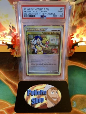 2010 Heartgold & SoulSilver Pokémon Collector 97 Crosshatch Holo - PSA 9 MINT - Image 1 of 3