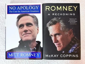 Mitt Romney, No Apology: American Greatness; McKay Coppins, Romney: A Reckoning - Foto 1 di 24