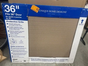 GRIGLIA PROTETTIVA 36" GRIGIA di Unique Home Designs articolo nuovo - Foto 1 di 3