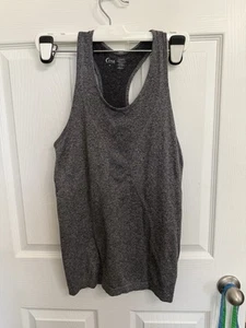 Zyia Active Copper Charged Tank Top women's fog Gray Med infused seamless Grey - Picture 1 of 3