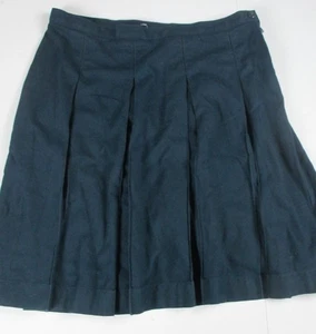 Lands End marineblaue Schuluniform Faltenrock Damen 10 *NEU* - Bild 1 von 5