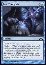 MTG last thoughts FOIL ASIAN-last thoughts-GTC-Magic