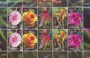MINT 2003 BLOOMS AUSTRALIAN CULTIVARS FLOWERS STAMP SHEETLET - Bild 1 von 1