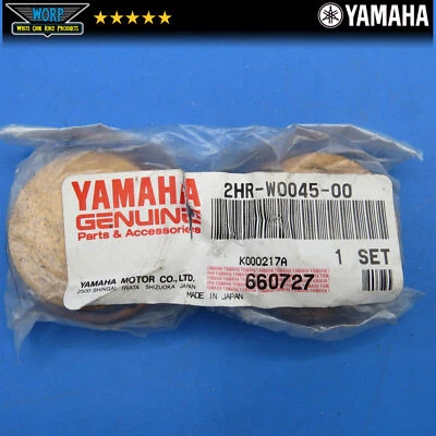 NUEVO OEM YAMAHA BIG BEAR TRI MOTO 4 125 225 350 200 RR PASTILLAS DE FRENO DE DISCO 2HR-W0045- Foto 1 de 2