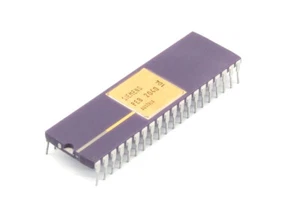 Gold Memory Time Switch PEB 2040 Ceramic DIP-40 Speicherzeitschalter Siemens - Bild 1 von 1