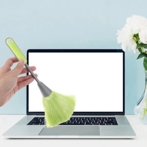 2 Pcs Keyboard Cleaning Duster Laptop Brush Handheld Portable for Computer - Afbeelding 1 van 10