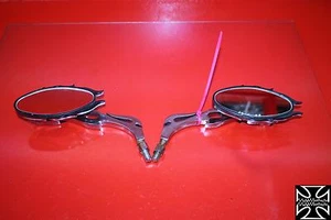 97 YAMAHA ROYAL STAR XVZ1300A AFTERMARKET LEFT RIGHT SIDE REAR VIEW MIRROR SET - Picture 1 of 9