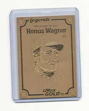 1992 Unmar Limited Honus Wagner Team of Legends Ultra Gold 18kp #d 144/5000