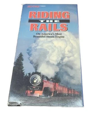 Riding the Rails, On America's Most Beautiful Steam Engine VHS, Skyfire 1993 - Image 1 of 4