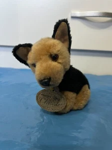 Aurora Classic German Shepherd Dog Soft Toy Plush 4" 2003 - Picture 1 of 7