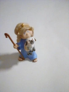 Adorno de Navidad Hallmark 1998 Watchful Shepherd cordero - Imagen 1 de 4