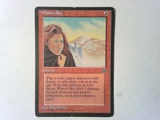 Winter Sky	 Homelands #7 - Magic the Gathering Mtg red