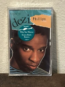 Rare! Dezi Phillips Kickin' It - Cassette SEALED Hype Sticker Tabu Records 1989 - Picture 1 of 6
