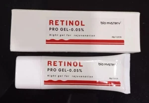 Retinol 0,05 Nachtgel für feine Linien Gesichtscreme Verjüngung 35g Ablaufdatum 06/2026 - Bild 1 von 6