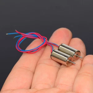 2PCS 0816 8mm*16mm DC 3.7V High Speed Micro Mini Coreless Motor DIY RC Drone Toy - Picture 1 of 11