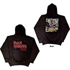 Iron Maiden 'Number Of The Beast Vintage Logo Faded Edge' Pullover Hoodie - NEW