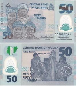 Nigeria 50 Naira P 40k UNC 2021 ( P-40k ) - Bild 1 von 1