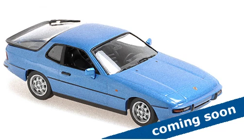 Minichamps maxichamps 940062122 PORSCHE 924 – 1984 – BLUE METALLIC 1/43  - Photo 1/1