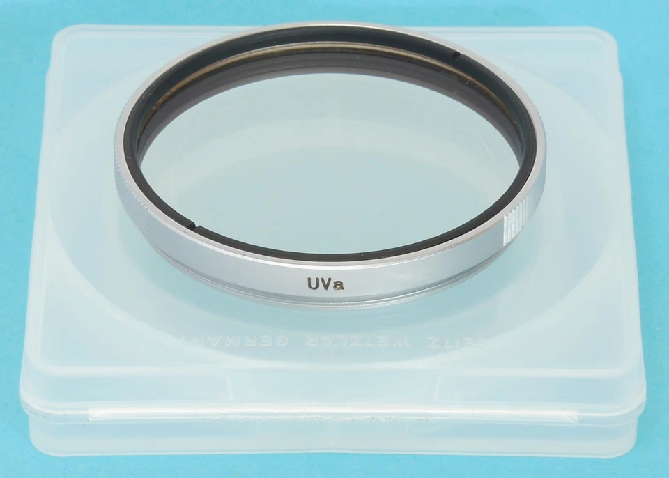 LEITZ POOFX LEICA UVa E48 13330 48mm Filter for THAMBAR 9cm Super-Angulon 21 etc - Image 1 of 4