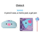 Bts Bt21 Baby Stationery Set With Free Gifts