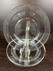 4 Arcoroc France Classique Klar 8 1/2" Rand Glas Suppe Salat Schüsseln - Bild 1 von 9