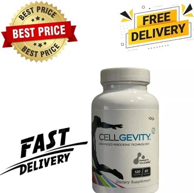 CELLGEVITY by MAX INTERNATIONAL - 1 X 120 CAPSULES JAR Pack Uk