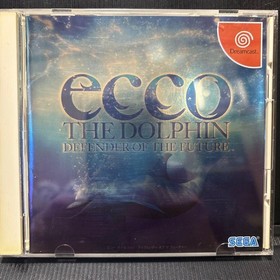 ecco THE DOLPHIN SEGA Dreamcast Used Tested Japanese ver with Case