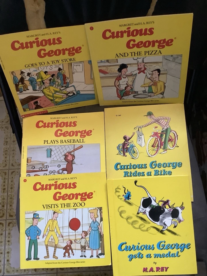 Curious George Books- Lot Of 6 - Image 1 of 1