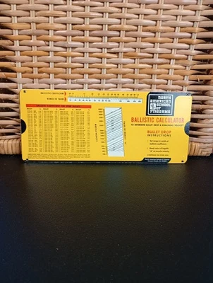 North American School Of Firearms Ballistic Slide Calculator 1976 Perrygraf  - Image 1 of 4