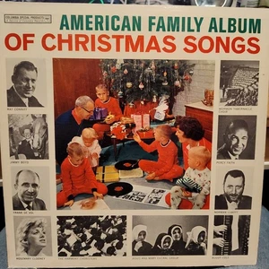 AMERICAN FAMILY ALBUM OF CHRISTMAS SONGS Columbia Records XTV 8613 33 RPM LP - Imagen 1 de 2