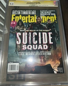 Entertainment Weekly #1422 CGC SS 9.2 – Signed by Will Smith (Suicide Squad) - Picture 1 of 7