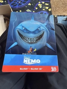Disney Finding Nemo - Blu-Ray + 3D SteelBook - New & Sealed - German Import - Picture 1 of 3