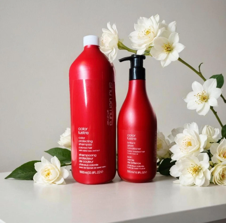 Shu Uemura|Color Lustre| Champú y acondicionador| Sistema de protección del color Foto 1 de 4