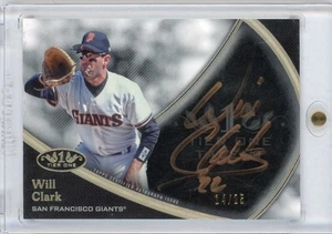 2020 Topps Tier One Will Clark #TITA-WC AUTO /25 GIANTS.. - Picture 1 of 2