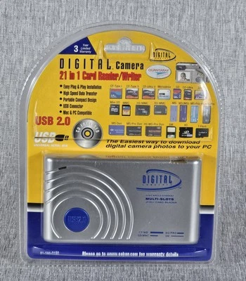 Digital Concepts Multi Slots 21-in-1 Card Reader Writer High Speed Transfer New - Image 1 of 2
