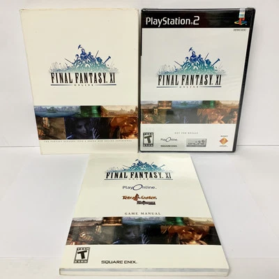 Final Fantasy XI Online (Sony Playstation 2 PS2) Brand New Sealed - Image 1 of 3