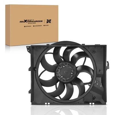 Cooling Fan Assembly for BMW 128i 328i 330xi 2006-2013 17427562080 621-195 - Image 1 of 4