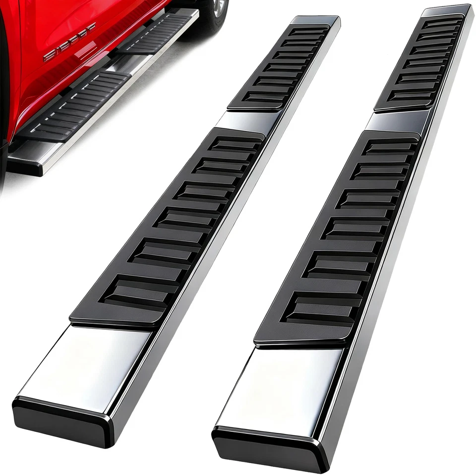 For 02-08 Dodge Ram 1500/03-09 Ram 2500 3500 Quad Cab 6"Running Board Nerf Bar Foto 1 de 4
