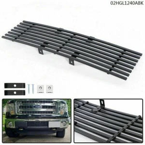 Black Lower Bumper Billet Grill Replacement Grille Fit For 2009-2014 Ford F-150 - Picture 1 of 12