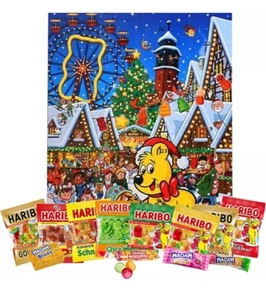 2 x Haribo Glow In The Dark Adventskalender Retro Weihnachten Xmas (2 Boxen) - Bild 1 von 3