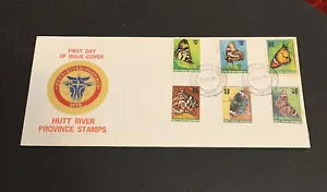 1980 Hutt River Province Fdc Butterflies cd Hutt River Province - Picture 1 of 4