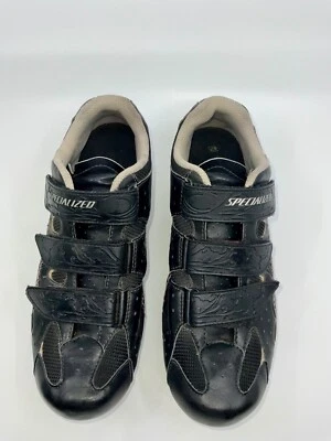 Zapatillas de ciclismo especializadas para mujer talla 10,5 negras Foto 1 de 4