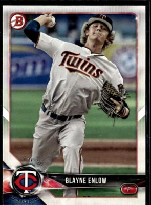 2018 Bowman Paper  Blayne Enlow Minnesota Twins #BP141  5 Card Lot - Image 1 of 2
