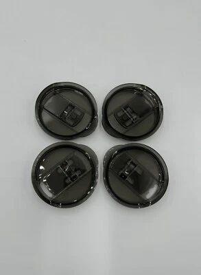 Paquete de 4 tapas clásicas de repuesto para vaso cierre deslizante negro transparente se adapta a la mayoría de 20 oz Foto 1 de 4