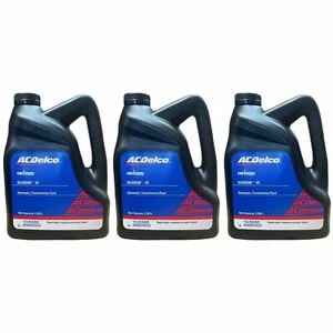 ACDelco 109395 Dexron VI Automatic Transmission Fluid full synthetic blend 3Pack - Picture 1 of 4