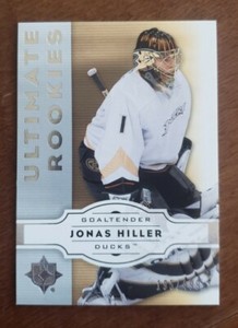 JONAS HILLER 2007/08 07/08 UPPER DECK ULTIMATE ROOKIES RC #195/499 