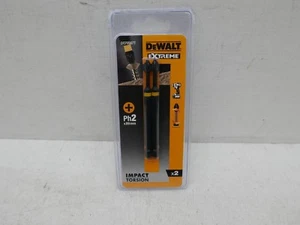 DeWALT EXTREME DT70567T 2 X PH2 89MM HIGH IMPACT TORSION SCREWDRIVER BITS - Picture 1 of 1