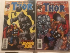 Thor (1998). 26-50. VF/NM. R: Beta Ray Bill, 1: Thor Girl. B: Lord Of Asgard
