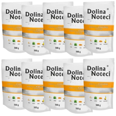 10x500 g DOLINA NOTECI Premium Nassfutter Ente Kürbis adulte Hunde alle Rassen - Bild 1 von 2